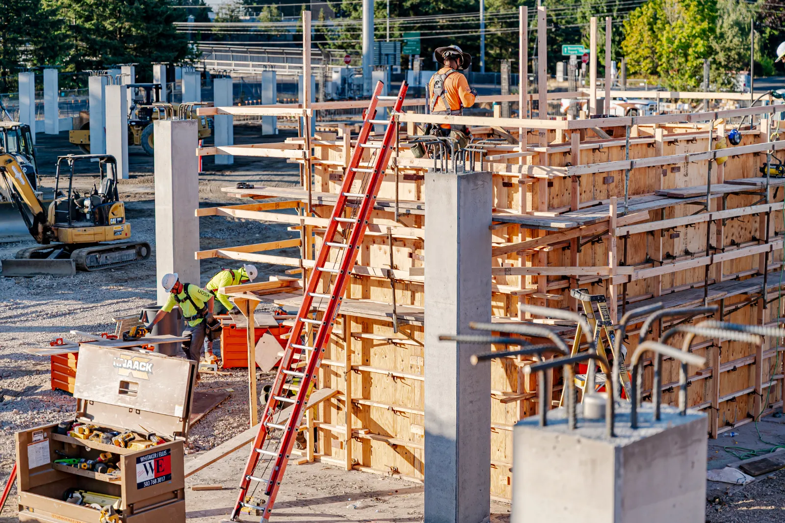 Construction work sample by George Benes