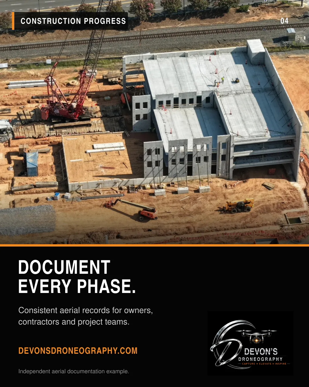 Construction work sample by Devon Ealy