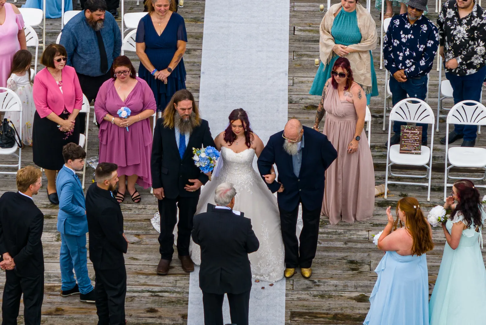 Wedding work sample by Harvey Sydnor